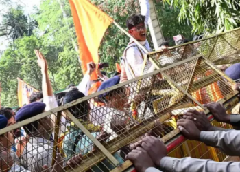 আগরতলায় দিনভর ভারতীয়দের বিক্ষোভ