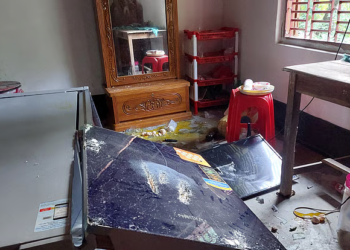 রাজশাহীতে বিএনপি নেতার বিরুদ্ধে ব্যবসায়ীর বাড়িতে ভাঙচুর, অগ্নিসংযোগের অভিযোগ