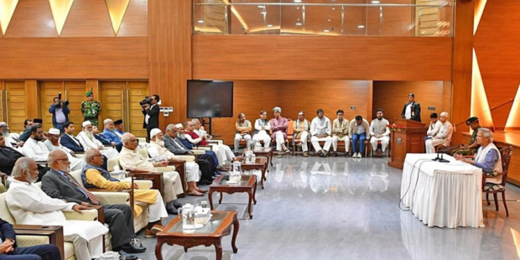 চলমান অপচেষ্টা নতুন বাংলাদেশের যাত্রায় বাধা হয়ে দাঁড়াচ্ছে: প্রধান উপদেষ্টা