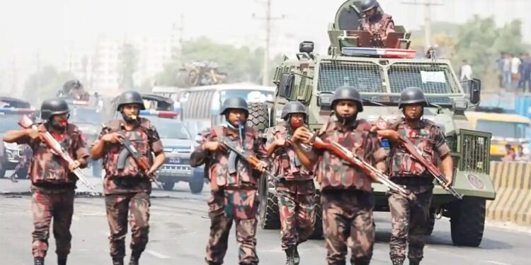 রাজধানীর তিন এলাকায় বিজিবি মোতায়েন