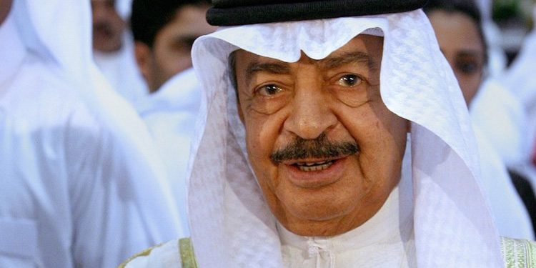 বাহরাইনের প্রধানমন্ত্রীর মৃত্যুতে মঙ্গলবার রাষ্ট্রীয় শোক ঘোষণা