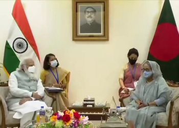 হাসিনা-মোদি বৈঠক শুরু