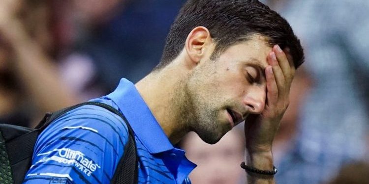 ইউএস ওপেনে ডিসকোয়ালিফাইড জকোভিচ