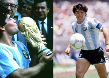 করোনা: ৮৬ বিশ্বকাপের জার্সি দান করলেন ম্যারাডোনা