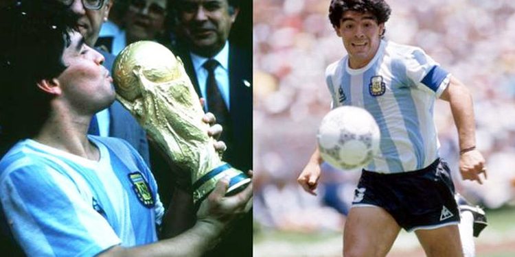 করোনা: ৮৬ বিশ্বকাপের জার্সি দান করলেন ম্যারাডোনা