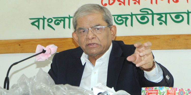 করোনা মোকাবিলায় ৮৭ হাজার কোটি টাকার প্যাকেজ ঘোষণার দাবি বিএনপির