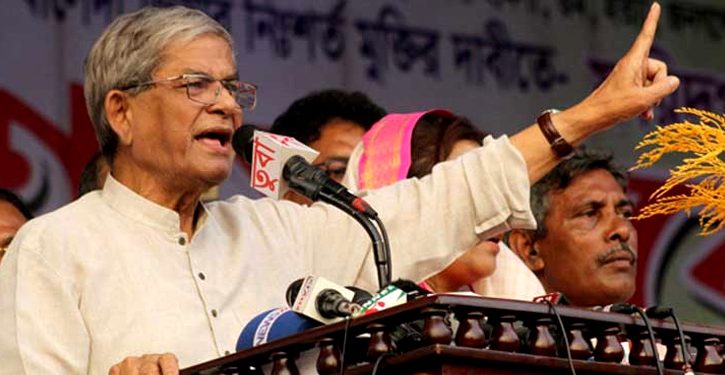 অধিকার এখন সরকারের দমন-পীড়নে ক্ষতবিক্ষত: মির্জা ফখরুল